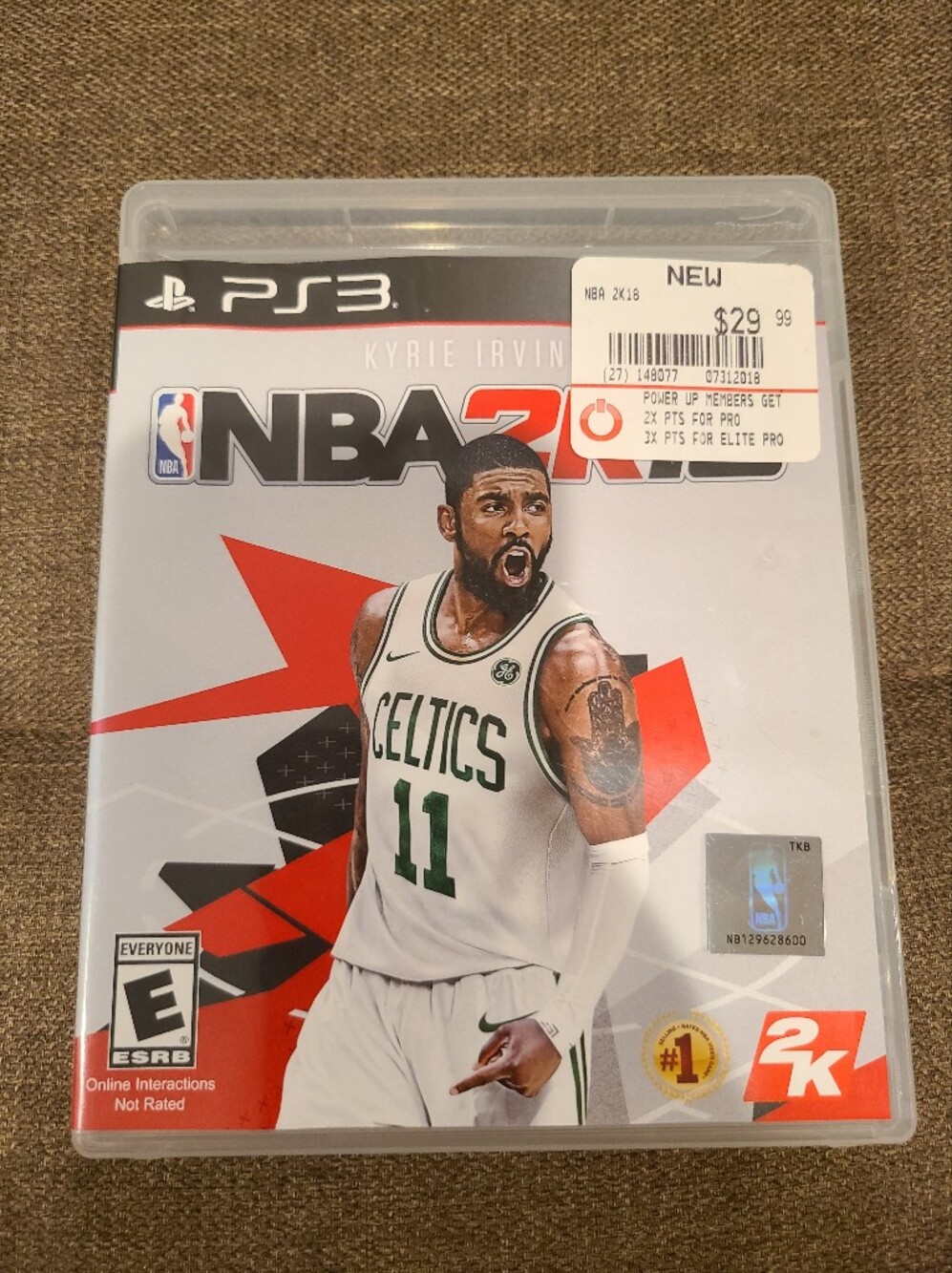 NBA 2K18 (Sony PlayStation 3, 2017)